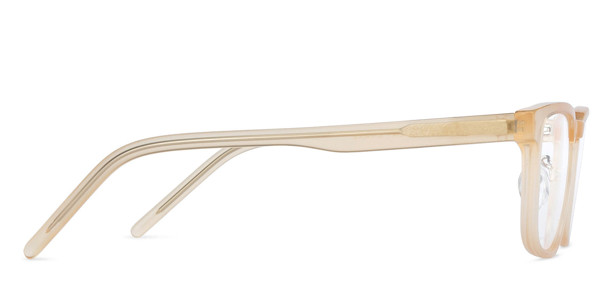 Yellow Rectangle Full Rim Men Eyeglasses by Vincent Chase Online204335