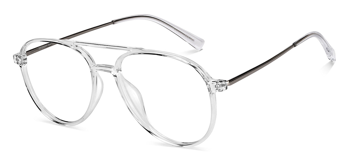 Aviator clear eyeglasses store