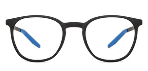 Blue Round Full Rim Unisex Eyeglasses by Lenskart Air-150468
