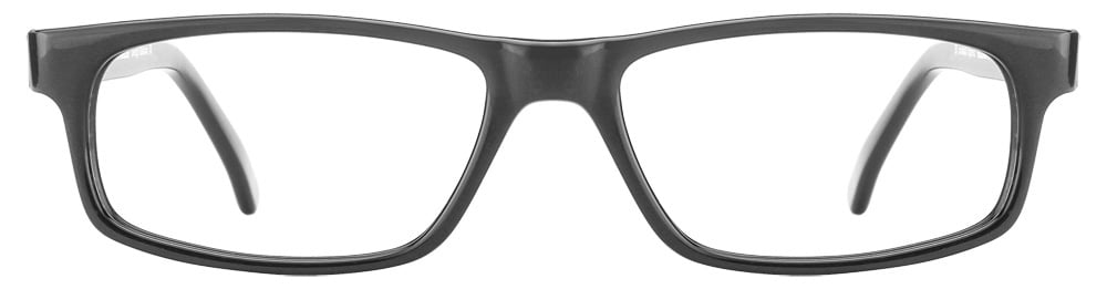 Black Rectangle Full Rim Unisex Eyeglasses by Vincent Chase Online-107970