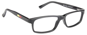 Black Rectangle Full Rim Unisex Eyeglasses by Vincent Chase Online-107970