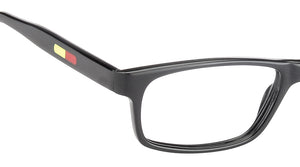 Black Rectangle Full Rim Unisex Eyeglasses by Vincent Chase Online-107970