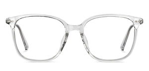 Transparent Square Full Rim Unisex Eyeglasses by Lenskart Air-150083