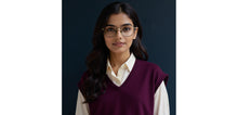 Load image into Gallery viewer, Gold Square Full Rim Unisex Eyeglasses by Lenskart-232706