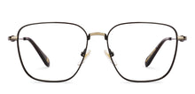 Load image into Gallery viewer, Gold Square Full Rim Unisex Eyeglasses by Lenskart-232706