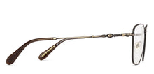Load image into Gallery viewer, Gold Square Full Rim Unisex Eyeglasses by Lenskart-232706