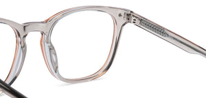 Ash Wayfarer Full Rim Unisex Eyeglasses by Lenskart Hustlr-224171