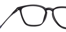 Load image into Gallery viewer, Black Square Full Rim Unisex Eyeglasses by John Jacobs-218001