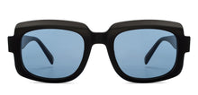 Load image into Gallery viewer, Black Wayfarer Full Rim Unisex Sunglasses by John Jacobs-201673