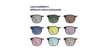 Load image into Gallery viewer, Gold Cat Eye Full Rim Women Sunglasses by Vincent Chase Polarized-213229