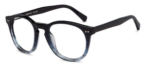 Black Round Full Rim Unisex Eyeglasses by Vincent Chase Online-205546
