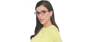 Black Cat Eye Full Rim Women Eyeglasses by Vincent Chase-222403