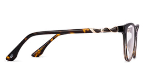 Black Cat Eye Full Rim Women Eyeglasses by Vincent Chase-222403