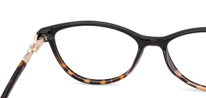 Black Cat Eye Full Rim Women Eyeglasses by Vincent Chase-222403