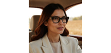 Load image into Gallery viewer, Black Square Full Rim Unisex Eyeglasses by John Jacobs-236876