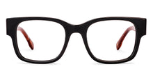 Load image into Gallery viewer, Black Square Full Rim Unisex Eyeglasses by John Jacobs-236876