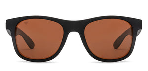 Black Wayfarer Full Rim Unisex Sunglasses by Vincent Chase Online-212612
