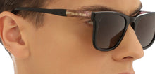 Load image into Gallery viewer, Black Wayfarer Full Rim Unisex Sunglasses by John Jacobs-216883
