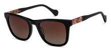 Load image into Gallery viewer, Black Wayfarer Full Rim Unisex Sunglasses by John Jacobs-216883