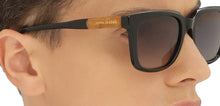 Load image into Gallery viewer, Black Wayfarer Full Rim Unisex Sunglasses by John Jacobs-216869