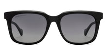 Load image into Gallery viewer, Black Wayfarer Full Rim Unisex Sunglasses by John Jacobs-216869