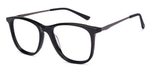 Load image into Gallery viewer, Black Rectangle Full Rim Unisex Eyeglasses by Vincent Chase-224424
