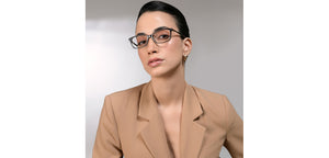 Black Rectangle Full Rim Unisex Eyeglasses by Vincent Chase-224427
