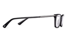 Load image into Gallery viewer, Black Rectangle Full Rim Unisex Eyeglasses by Vincent Chase-224427