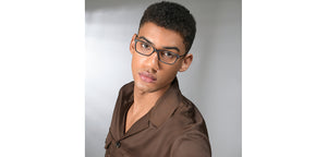 Black Rectangle Full Rim Unisex Eyeglasses by Vincent Chase-224427