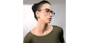 Black Square Full Rim Unisex Eyeglasses by Vincent Chase-224428