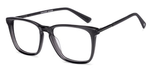 Black Square Full Rim Unisex Eyeglasses by Vincent Chase-224428