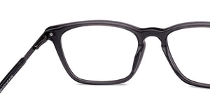 Black Square Full Rim Unisex Eyeglasses by Vincent Chase-224428