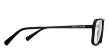 Load image into Gallery viewer, Black Aviator Full Rim Unisex Eyeglasses by John Jacobs-229389