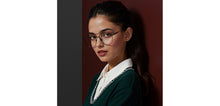 Load image into Gallery viewer, Black Aviator Full Rim Unisex Eyeglasses by Lenskart-232713