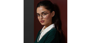 Black Aviator Full Rim Unisex Eyeglasses by Lenskart-232713