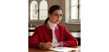 Load image into Gallery viewer, Black Aviator Full Rim Unisex Eyeglasses by Lenskart-232713