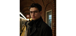 Black Aviator Full Rim Unisex Eyeglasses by Lenskart-232713