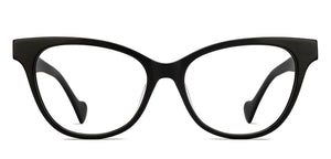 Black Cat Eye Full Rim Women Eyeglasses by John Jacobs-217271