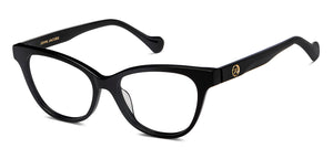 Black Cat Eye Full Rim Women Eyeglasses by John Jacobs-217271