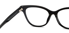 Load image into Gallery viewer, Black Cat Eye Full Rim Women Eyeglasses by John Jacobs-217271