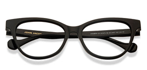 Black Cat Eye Full Rim Women Eyeglasses by John Jacobs-217271