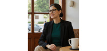 Load image into Gallery viewer, Black Cat Eye Full Rim Women Eyeglasses by John Jacobs-236873