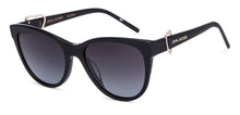 Load image into Gallery viewer, Black Cat Eye Full Rim Women Sunglasses by John Jacobs-225418