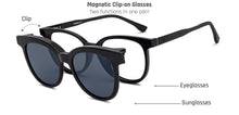 Load image into Gallery viewer, Black Cat Eye Full Rim Unisex Eyeglasses by Lenskart Air-225442