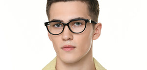 Black Cat Eye Full Rim Women Eyeglasses by Lenskart-219456