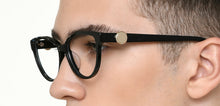 Load image into Gallery viewer, Black Cat Eye Full Rim Women Eyeglasses by Lenskart-219456