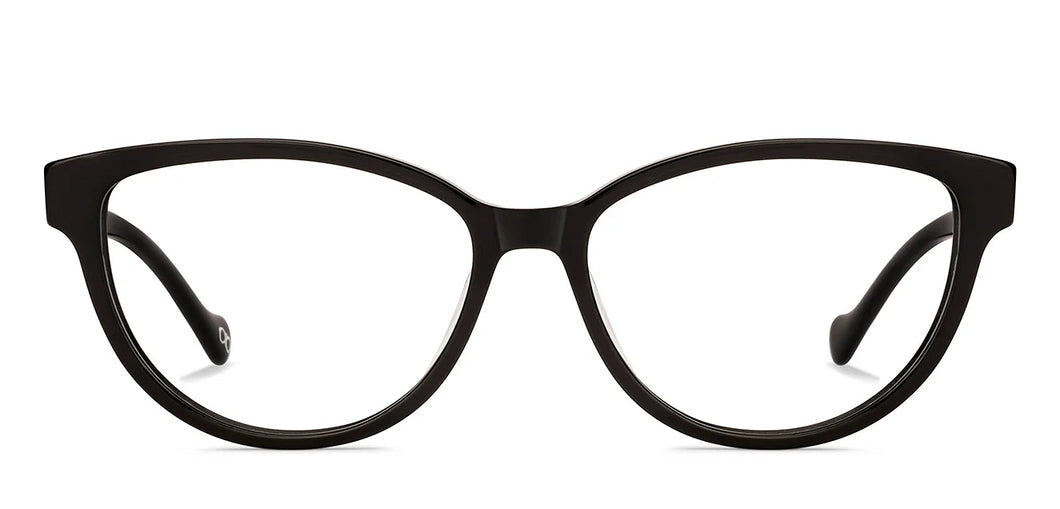 Black Cat Eye Full Rim Women Eyeglasses by Lenskart-219456