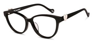 Black Cat Eye Full Rim Women Eyeglasses by Lenskart-219456
