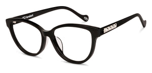 Black Cat Eye Full Rim Women Eyeglasses by Lenskart-219456