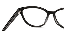Load image into Gallery viewer, Black Cat Eye Full Rim Women Eyeglasses by Lenskart-219456